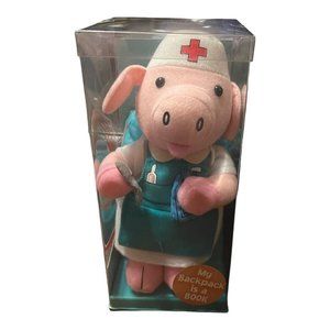 Vintage Soft Play Nurse Pies Storybook Backpack New Heroes 2002 NEW NIB Sealed